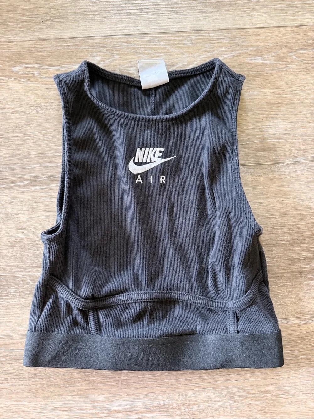 Nike Air Ribbed Crop Tank Top - XS